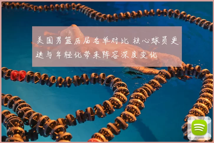 美国男篮历届名单对比 核心球员更迭与年轻化带来阵容深度变化